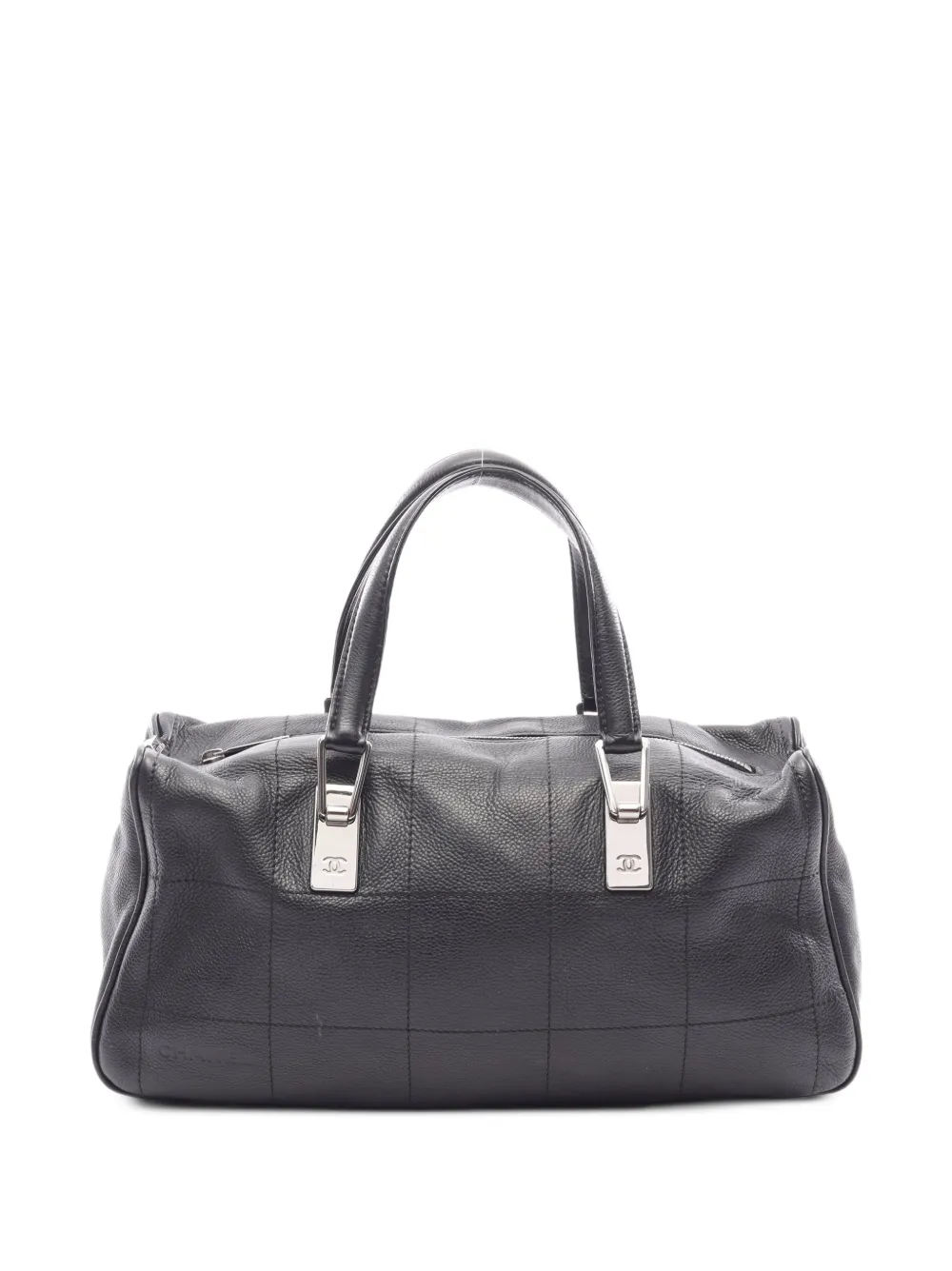 CHANEL Pre-Owned 2003-2004 Chocolate Bar leather handbag - Nero