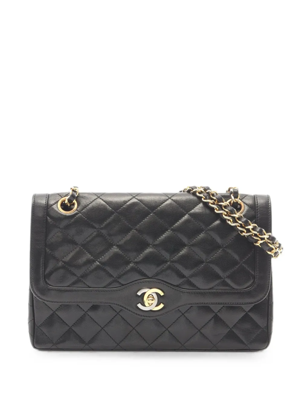 CHANEL Pre-Owned 1994-1996 Double Flap shoulder bag - Nero