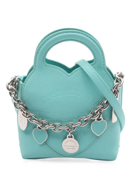 Tiffany & Co. Pre-Owned 2000s micro Return to Tiffany charm tote bag
