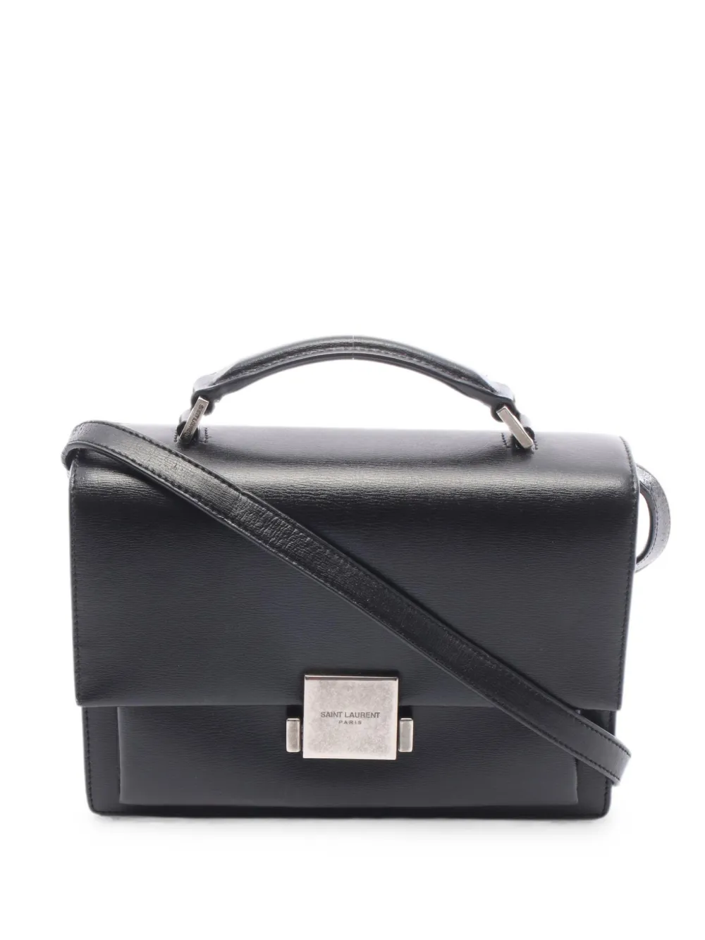 Saint Laurent Pre-Owned 2000s medium Bellechasse two-way leather shoulder bag - Black