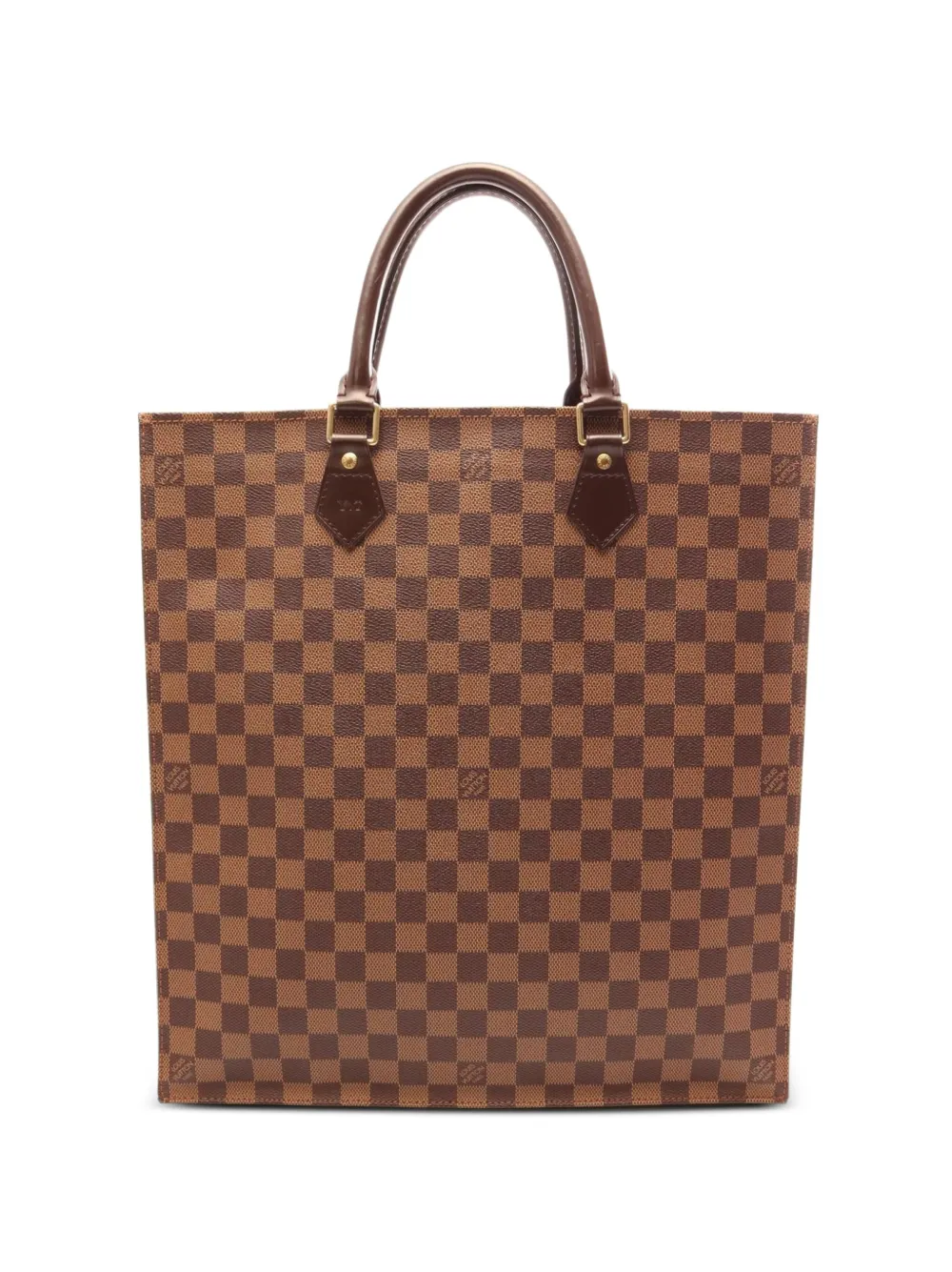 Louis Vuitton Pre-Owned 2008 Sac Plat Damier Ébène tote bag - Braun