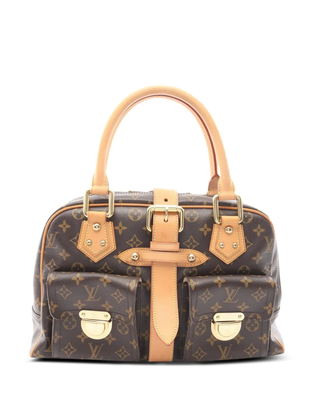 Louis Vuitton Pre-Owned 2008 GM Manhattan Monogram tote bag - Marrone