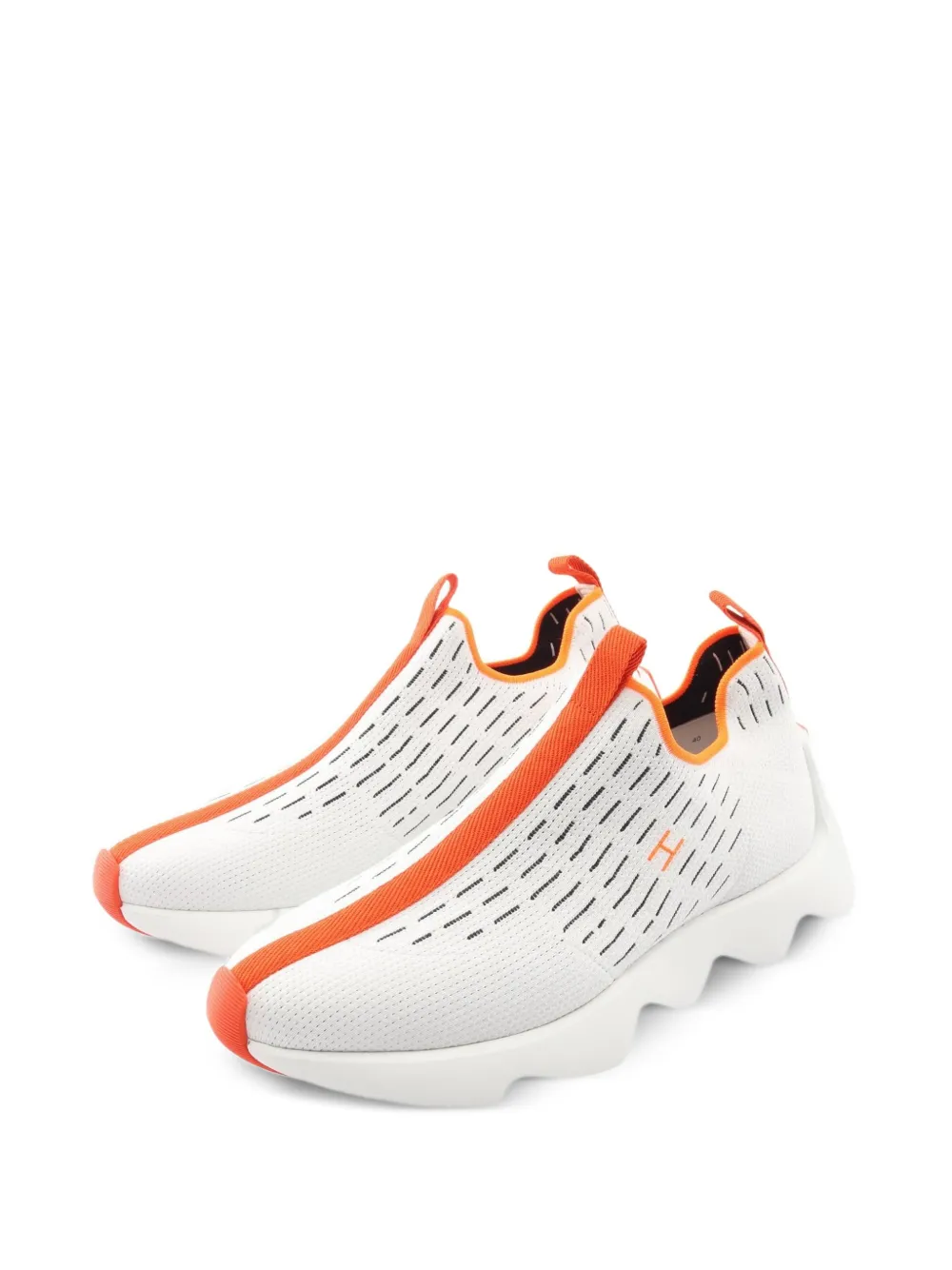 Hermès Pre-Owned 2020s Eclair slip-on sneakers - Weiß
