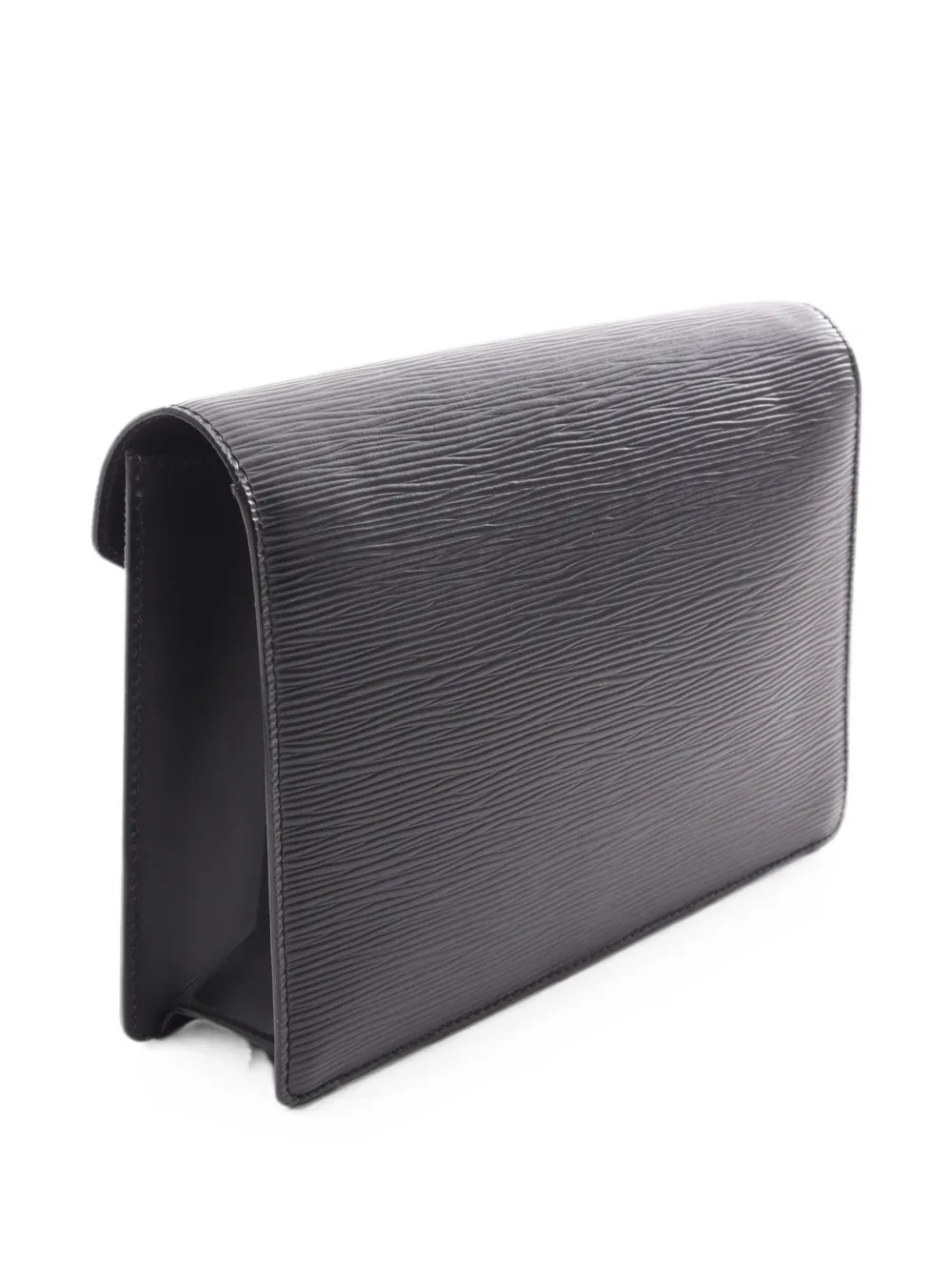 Louis Vuitton Pre-Owned 2002 Pochette Sellier Dragonne Epi-leather clutch bag Zwart