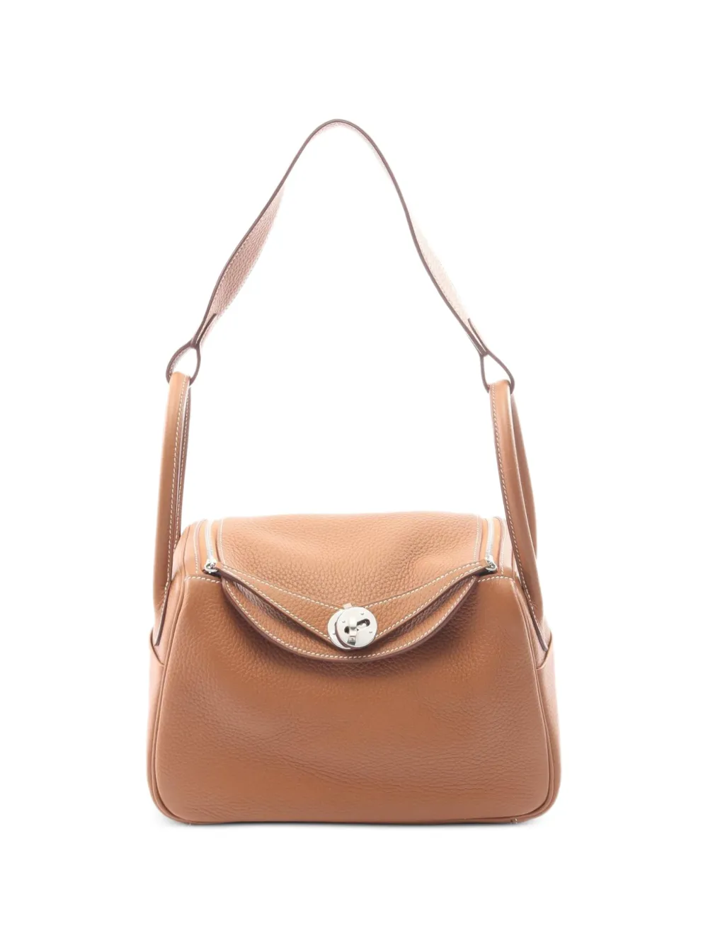 Hermès Pre-Owned 2024 26 Lindy shoulder bag - Braun