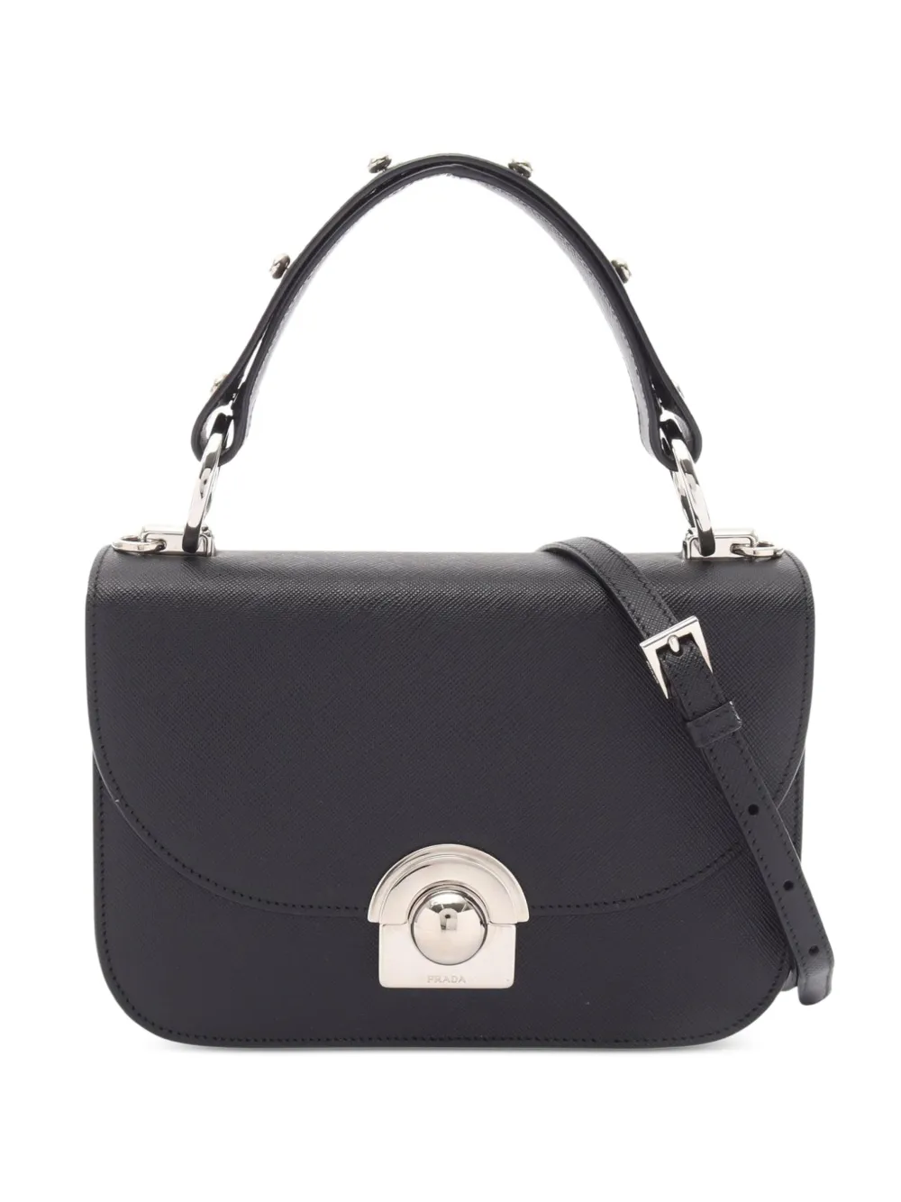 Prada Pre-Owned 2010s Lux two-way leather handbag - Nero