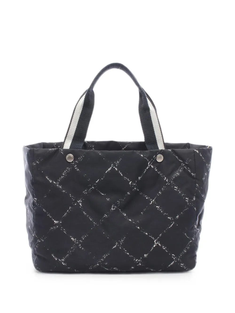 CHANEL Pre-Owned 1997-1999 Old Travel Line tote bag - Nero