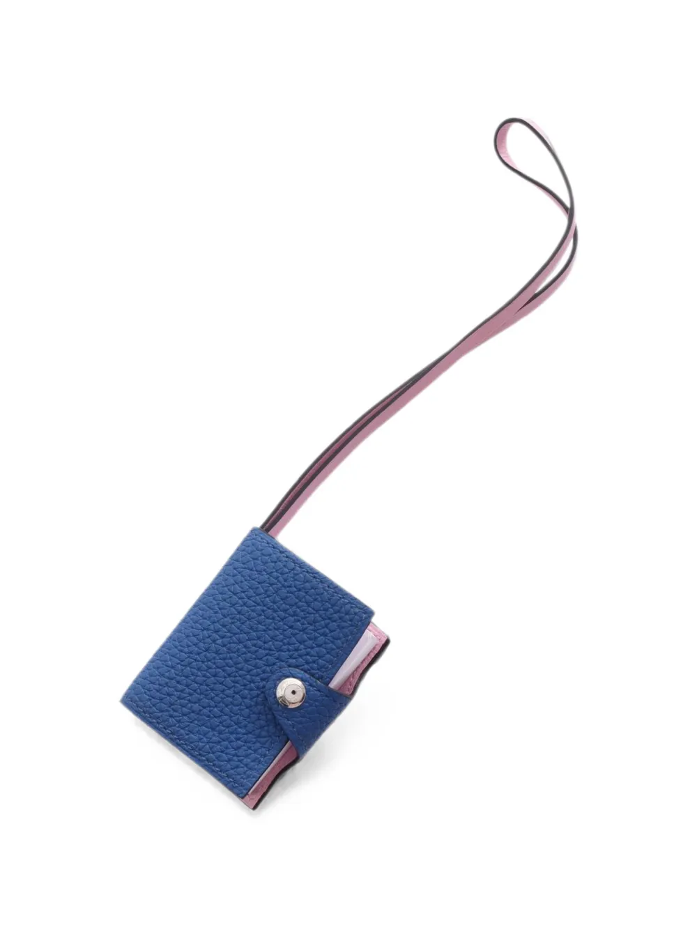 Hermès Pre-Owned 2021 Ulysse Nano Verso leather bag charm - Blau