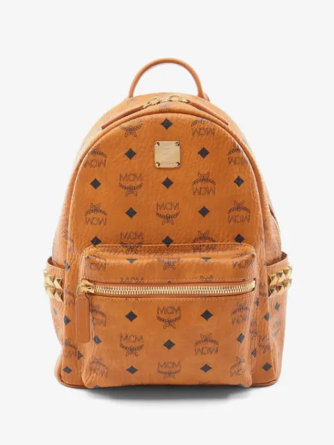 MCM Pre-Owned 2010s Visetos studded leather backpack