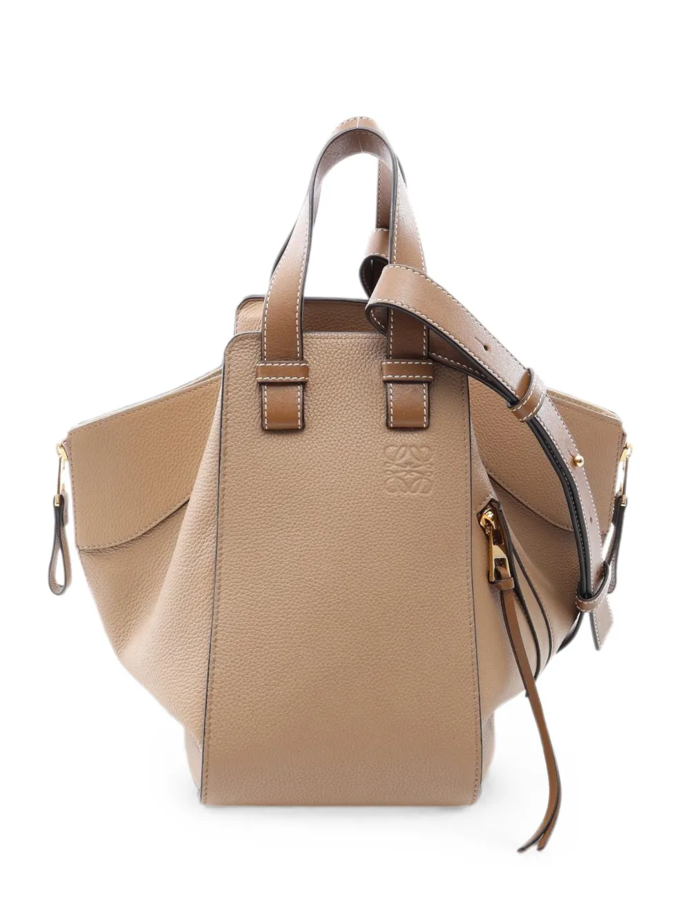 Loewe Pre-Owned 2010s small Hammock tote bag - Nude