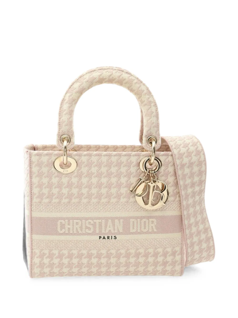 Christian Dior Pre-Owned 2010s medium Lady D-Lite two-way handbag - Pink