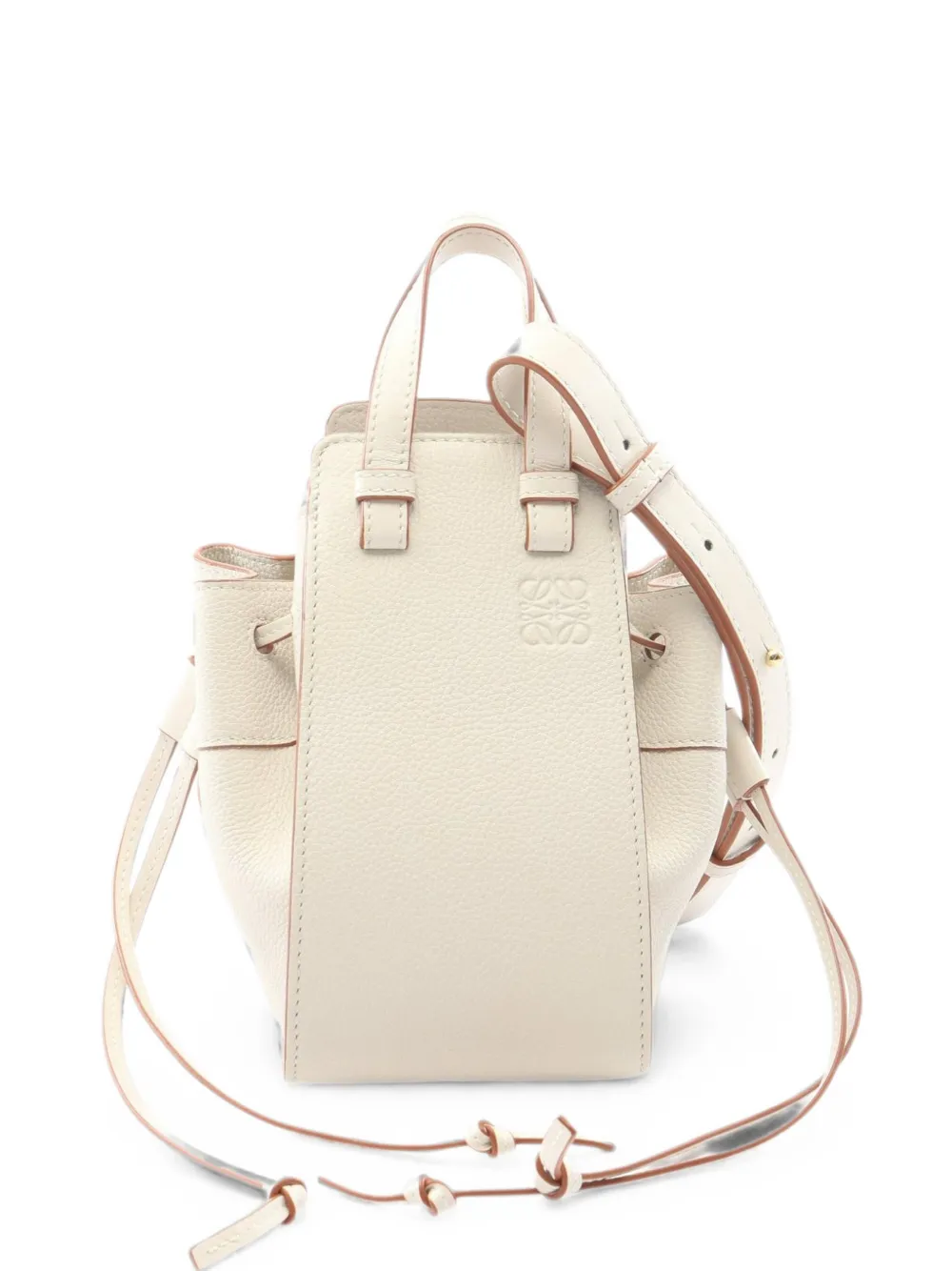 Loewe Pre-Owned 2010s mini Hammock tote bag - White