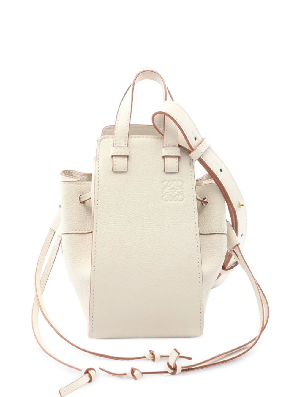 Loewe Pre-Owned 2010s mini Hammock tote bag - Bianco