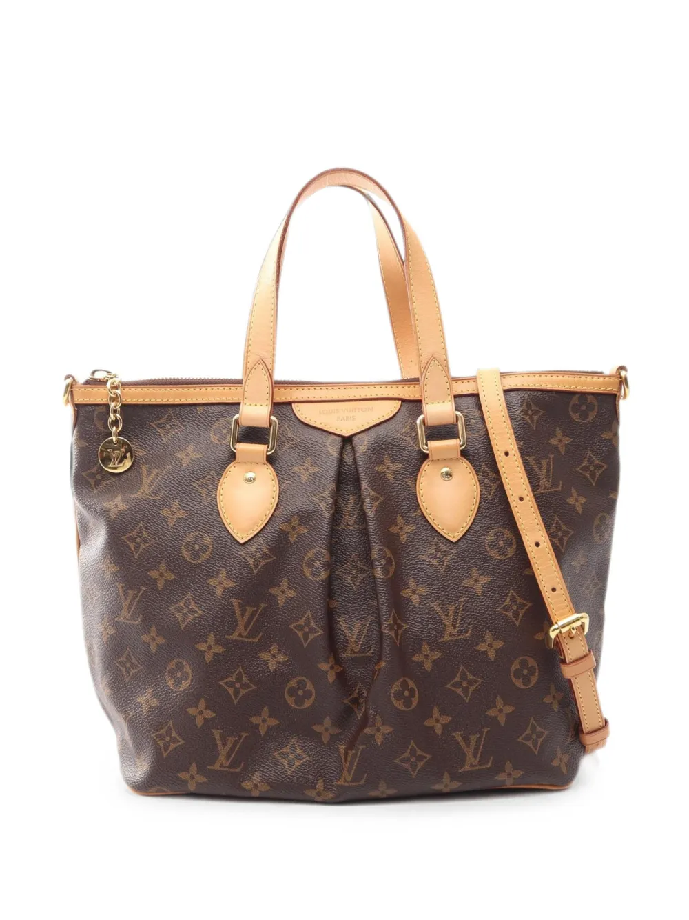 Louis Vuitton Pre-Owned 2012 PM Palermo two-way handbag - Braun