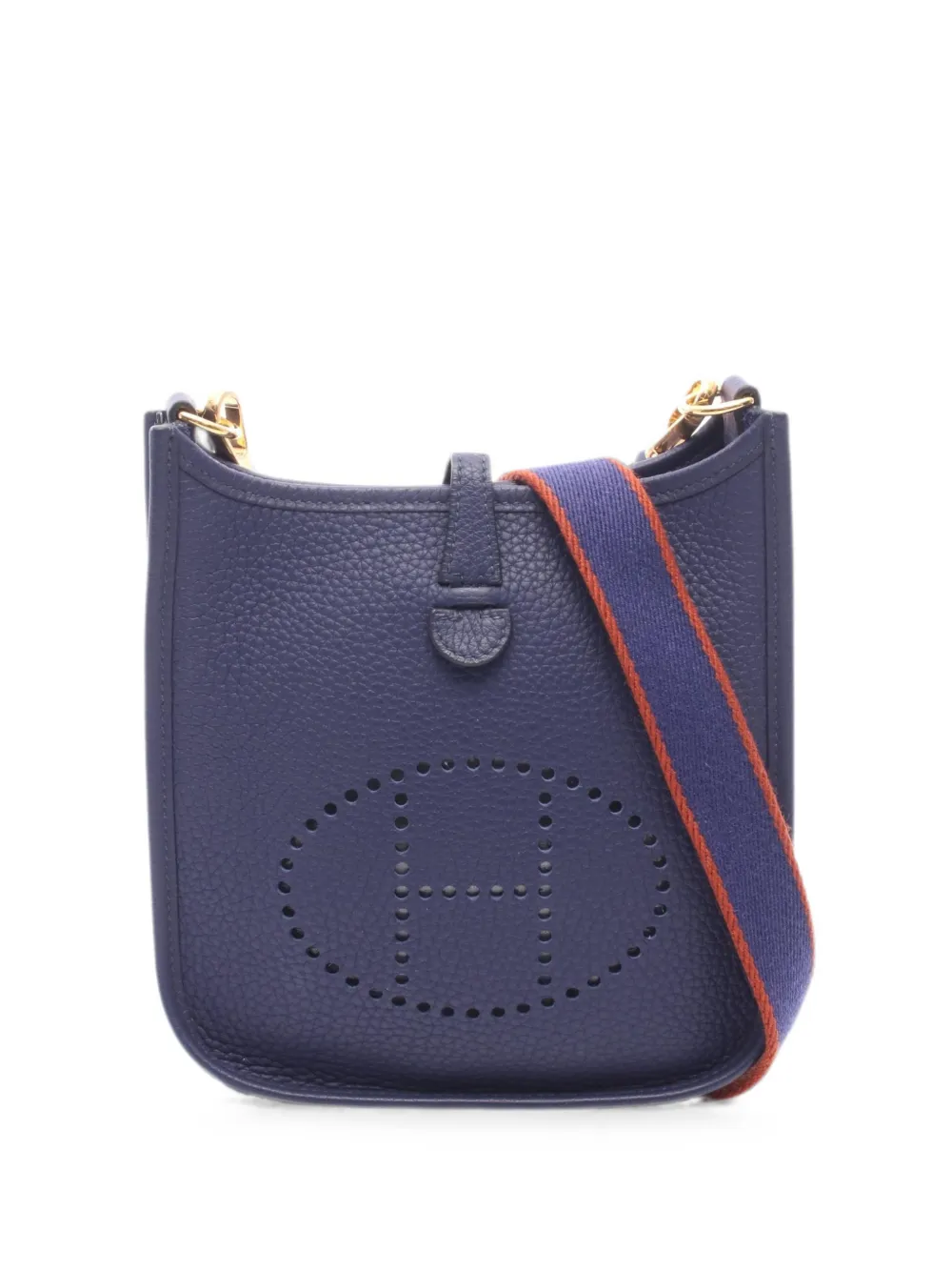 Hermès Pre-Owned 2018 Evelyn TPM mini bag - Blue