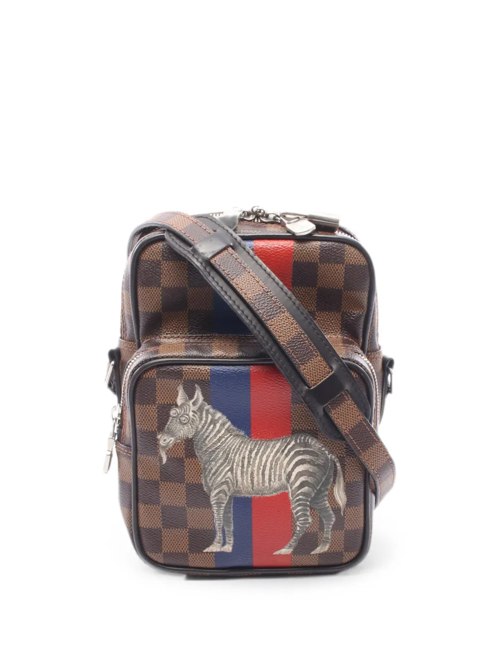 Louis Vuitton Pre-Owned 2016 Amazon Damier Savanna shoulder bag - Marrone