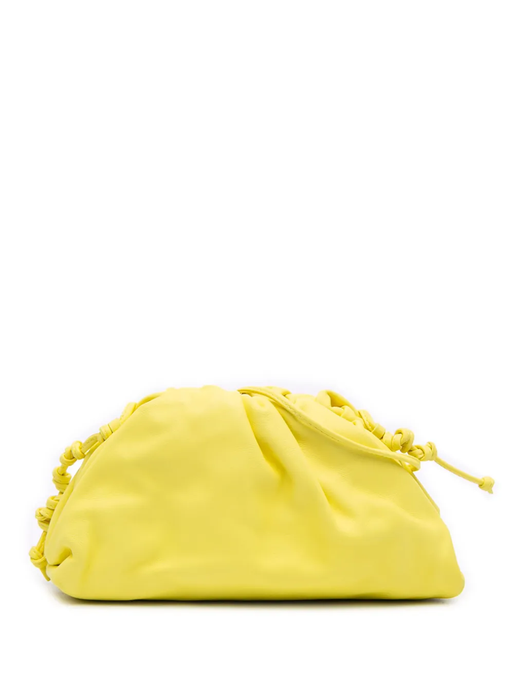 Bottega Veneta Pre-Owned 2012-2026 Lambskin The Mini Pouch crossbody bag - Gelb
