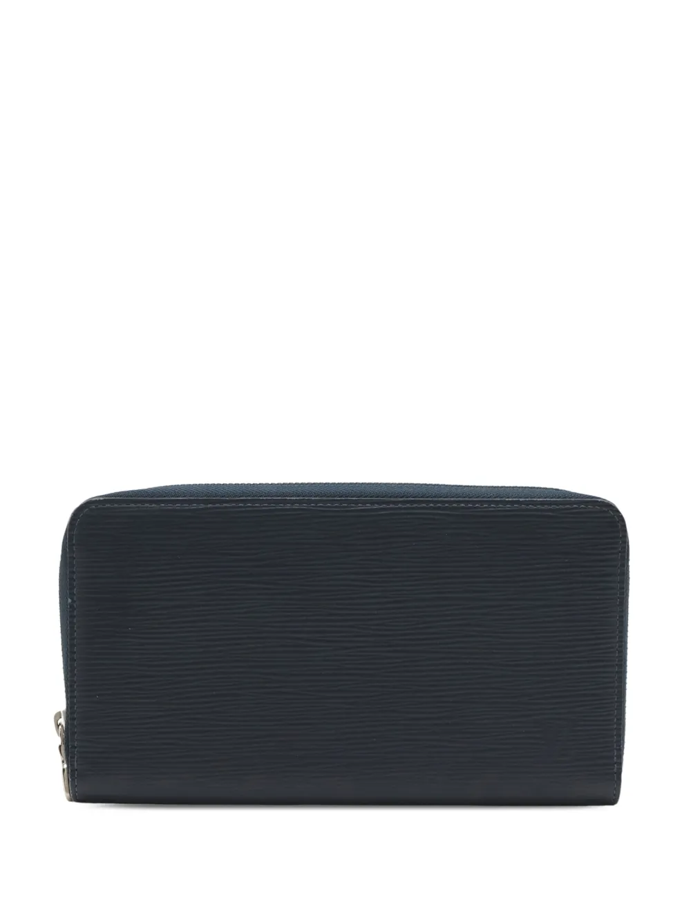 Pre-owned Louis Vuitton 2019 Epi Zippy Wallet Long Wallets In Blue