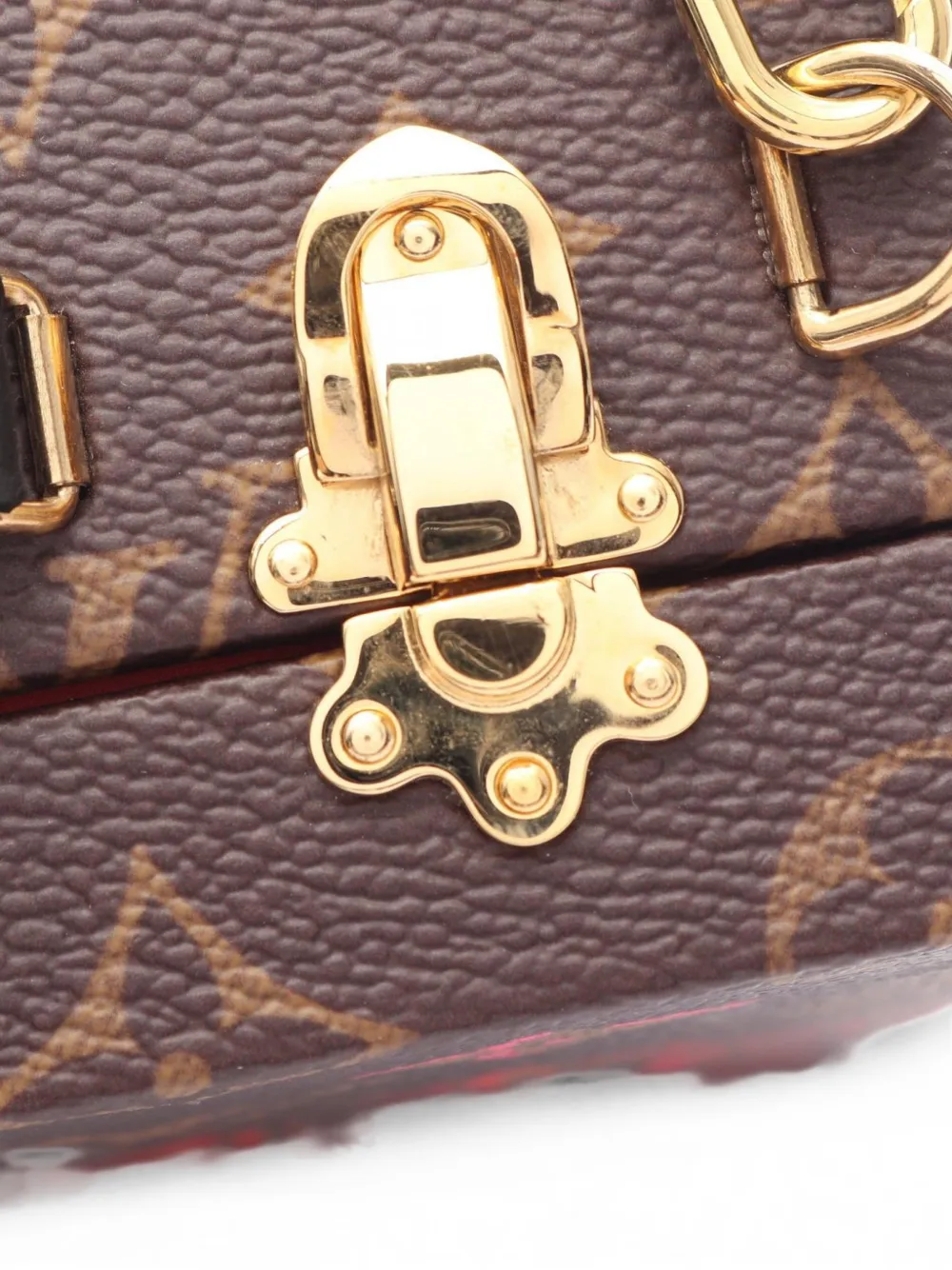 Louis Vuitton Pre-Owned 2021 Falling in Love Monogram mini-tas Bruin