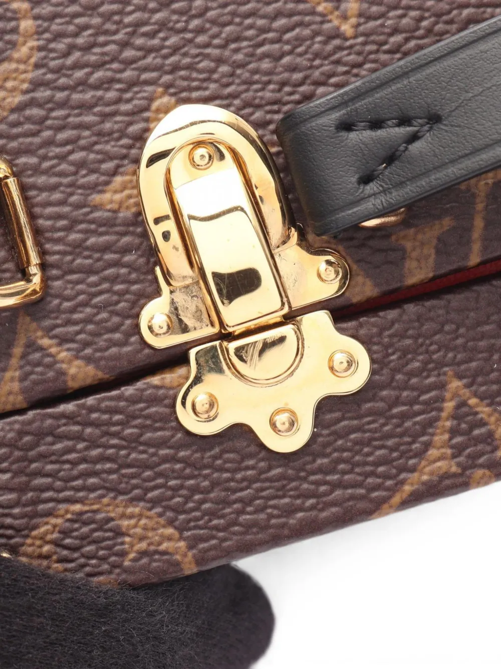Louis Vuitton Pre-Owned 2021 Falling in Love Monogram mini-tas Bruin