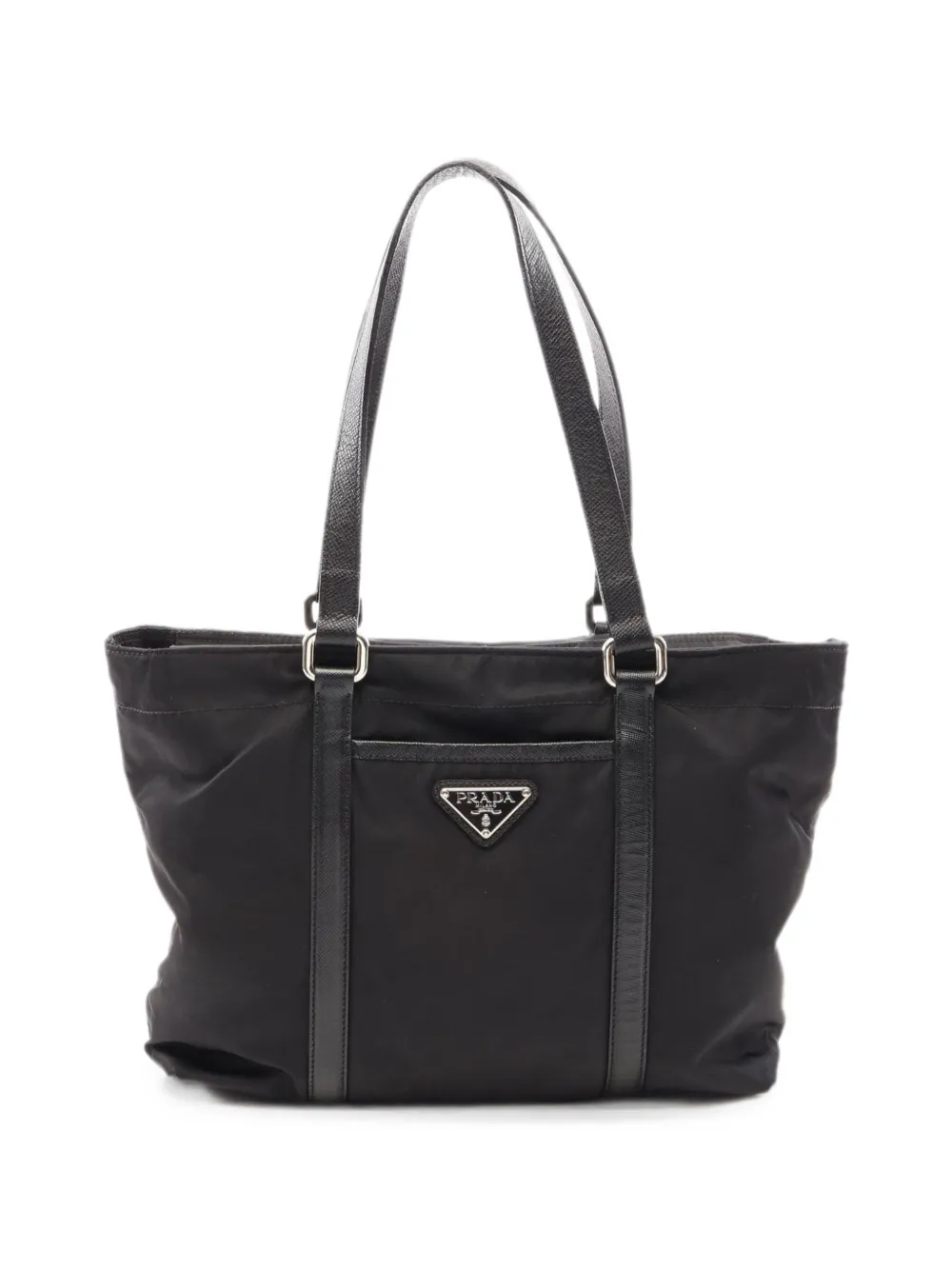 Prada Pre-Owned 2010s logo-detail tote bag - Schwarz