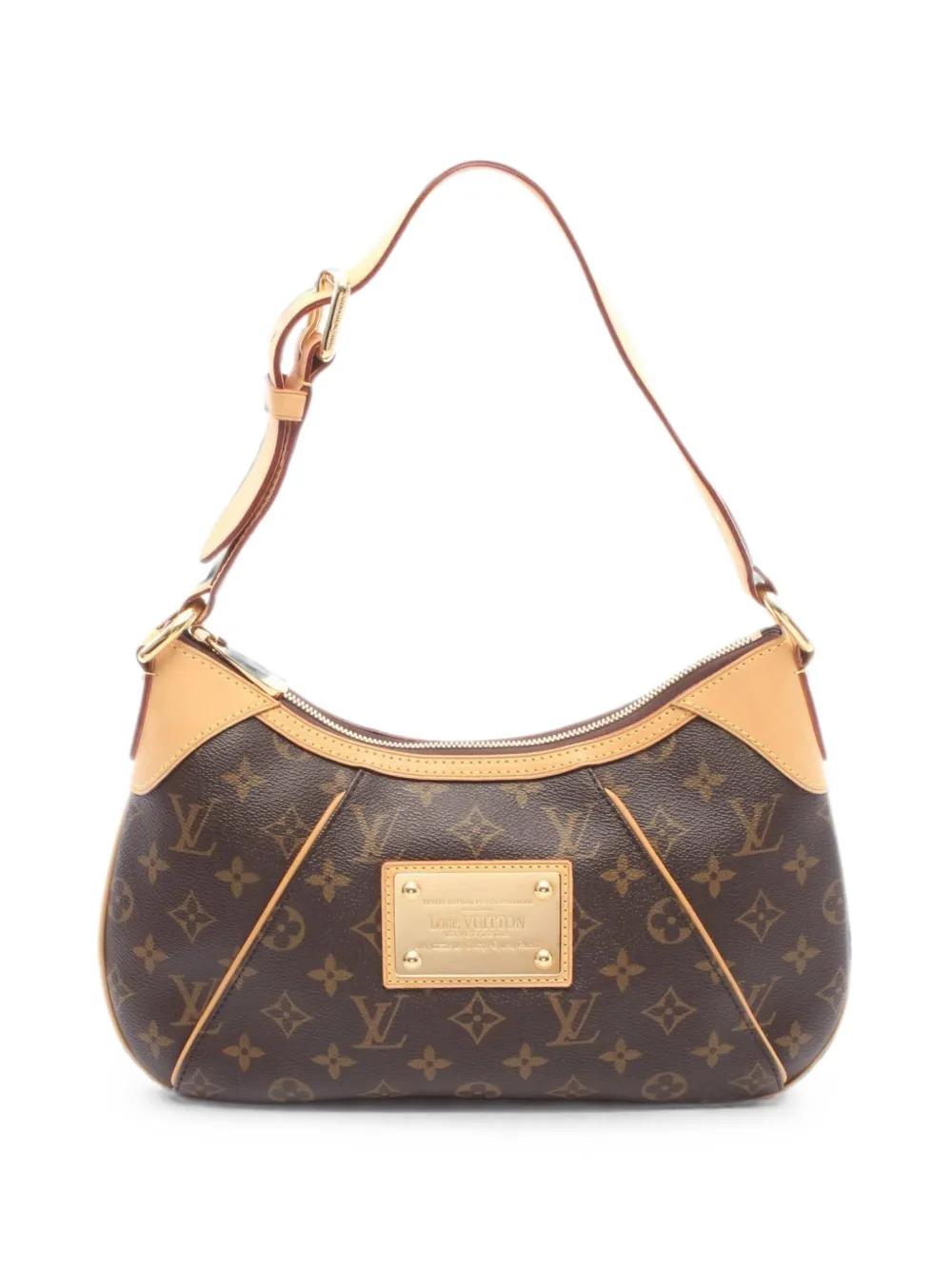 Louis Vuitton Pre-Owned 2010 Thames PM Monogram shoulder bag - Brown