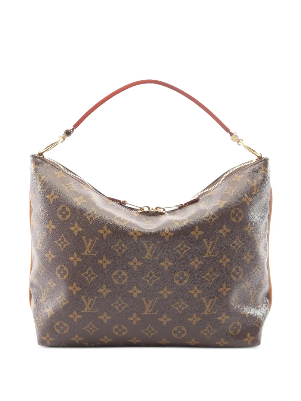 Louis Vuitton Pre-Owned 2014 Shri PM Monogram shoulder bag - Braun