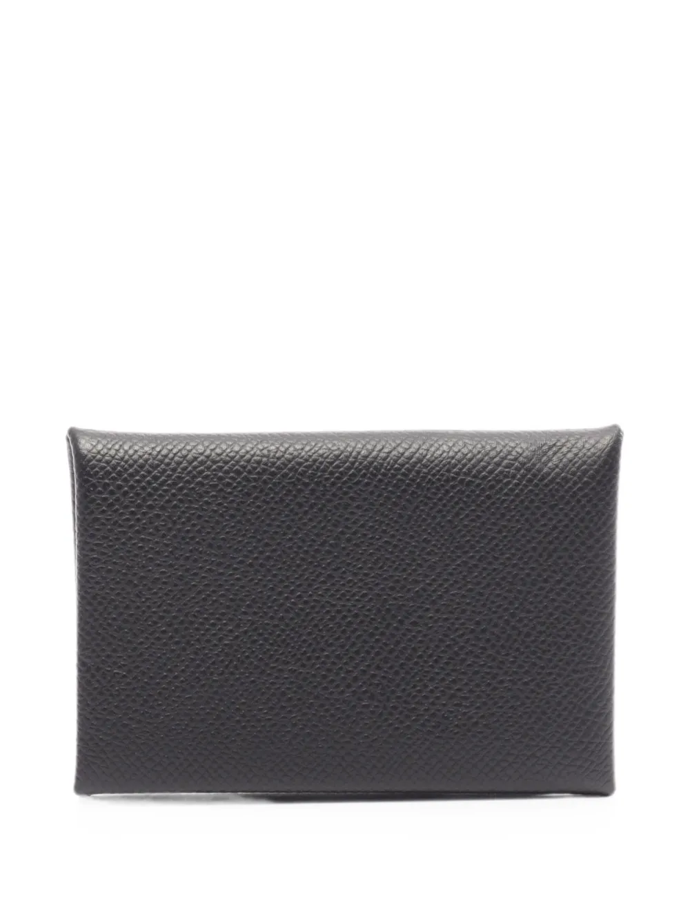 Hermès Pre-Owned 2024 Calvi Epsom coin purse - Schwarz