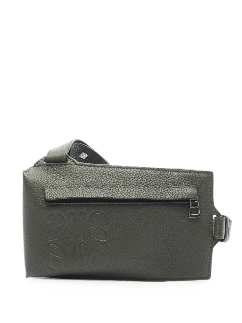 Loewe Pre-Owned 2010s Vertical T-pocket belt bag - Green