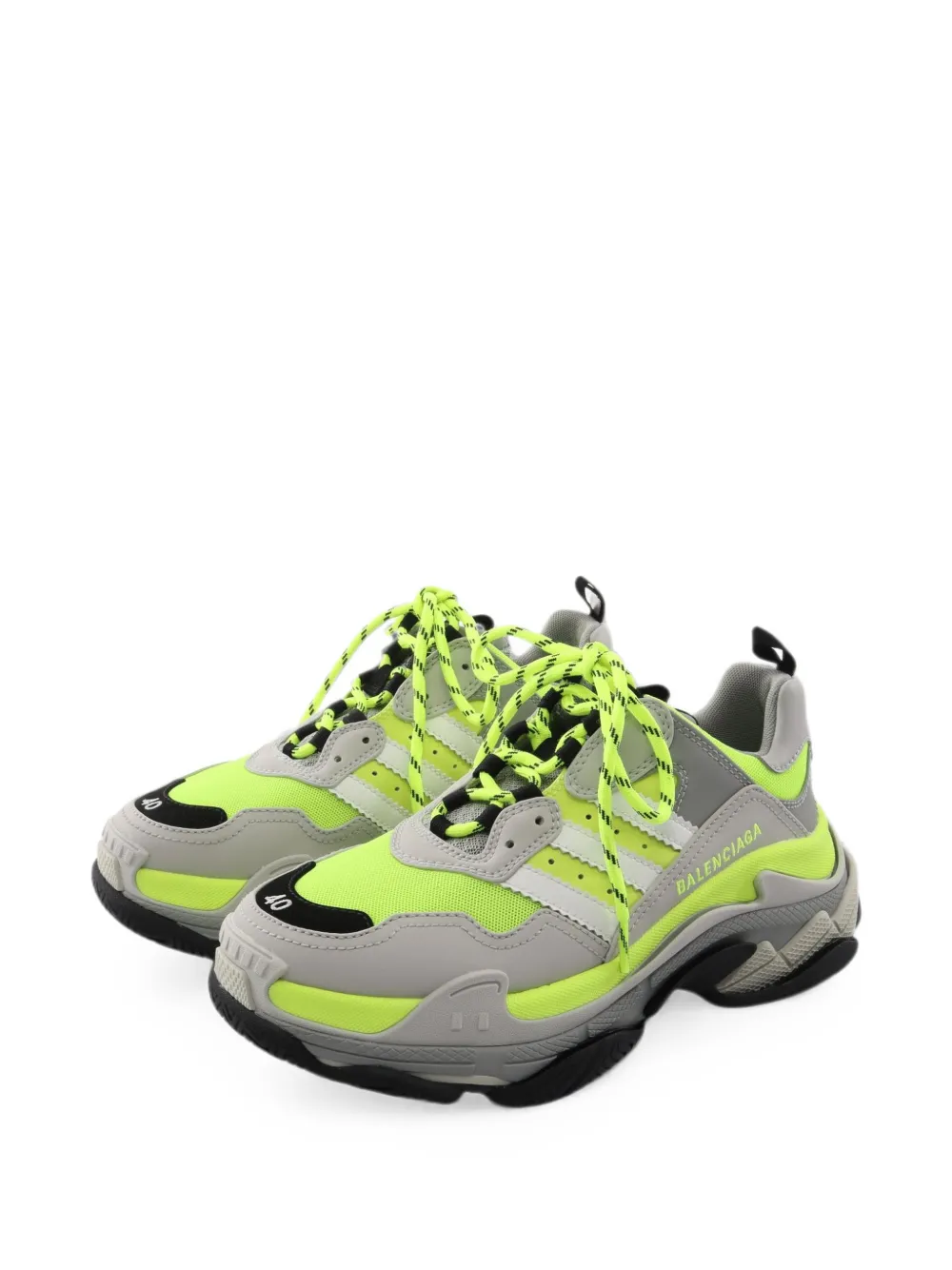 Balenciaga Pre-Owned x Adidas Triple S sneakers - Gelb