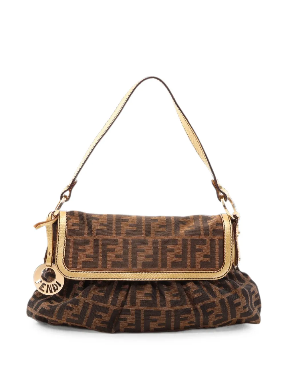 Fendi Pre-Owned 2000s Zucca shoulder bag - Brown