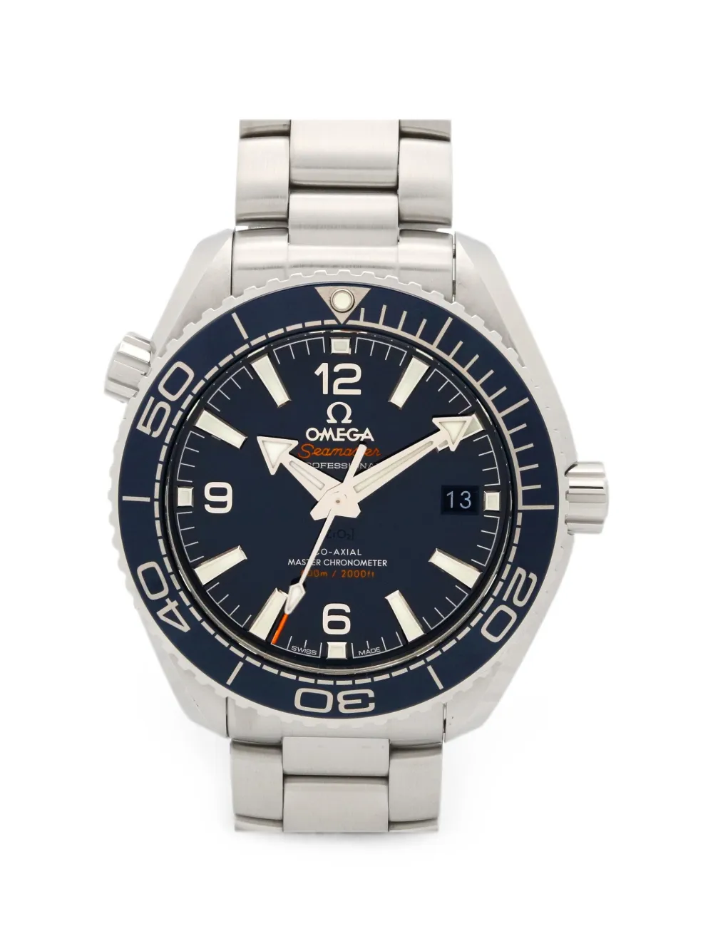 OMEGA 2020s Seamaster Planet Ocean 39mm watch - Blau