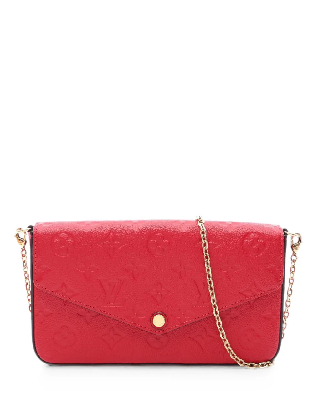 Louis Vuitton Pre-Owned 2020 Félicie Monogram Empreinte shoulder bag - Red