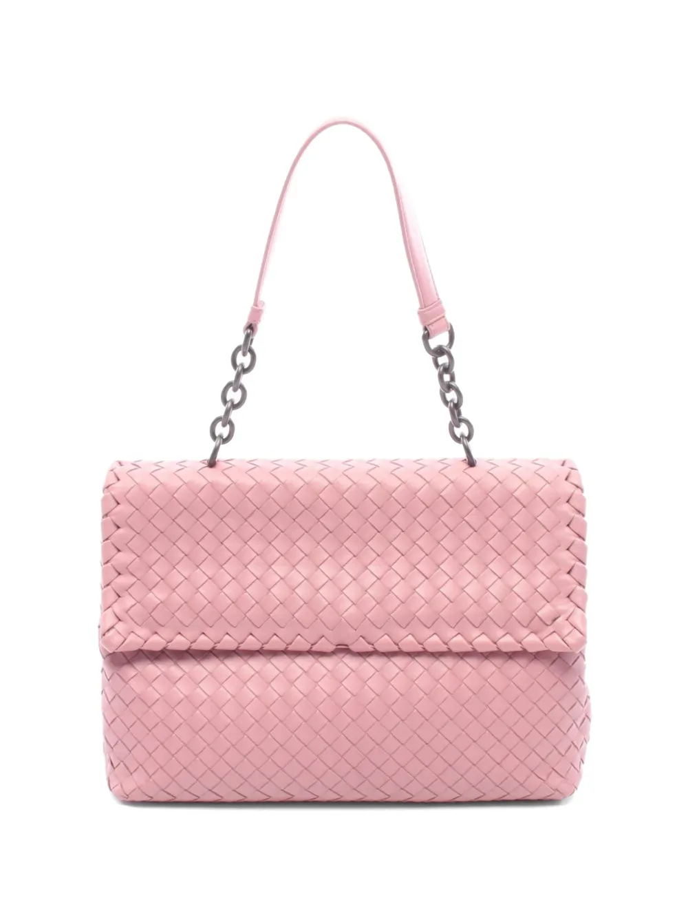 Bottega Veneta Pre-Owned 2010s Intrecciato shoulder bag - Rosa