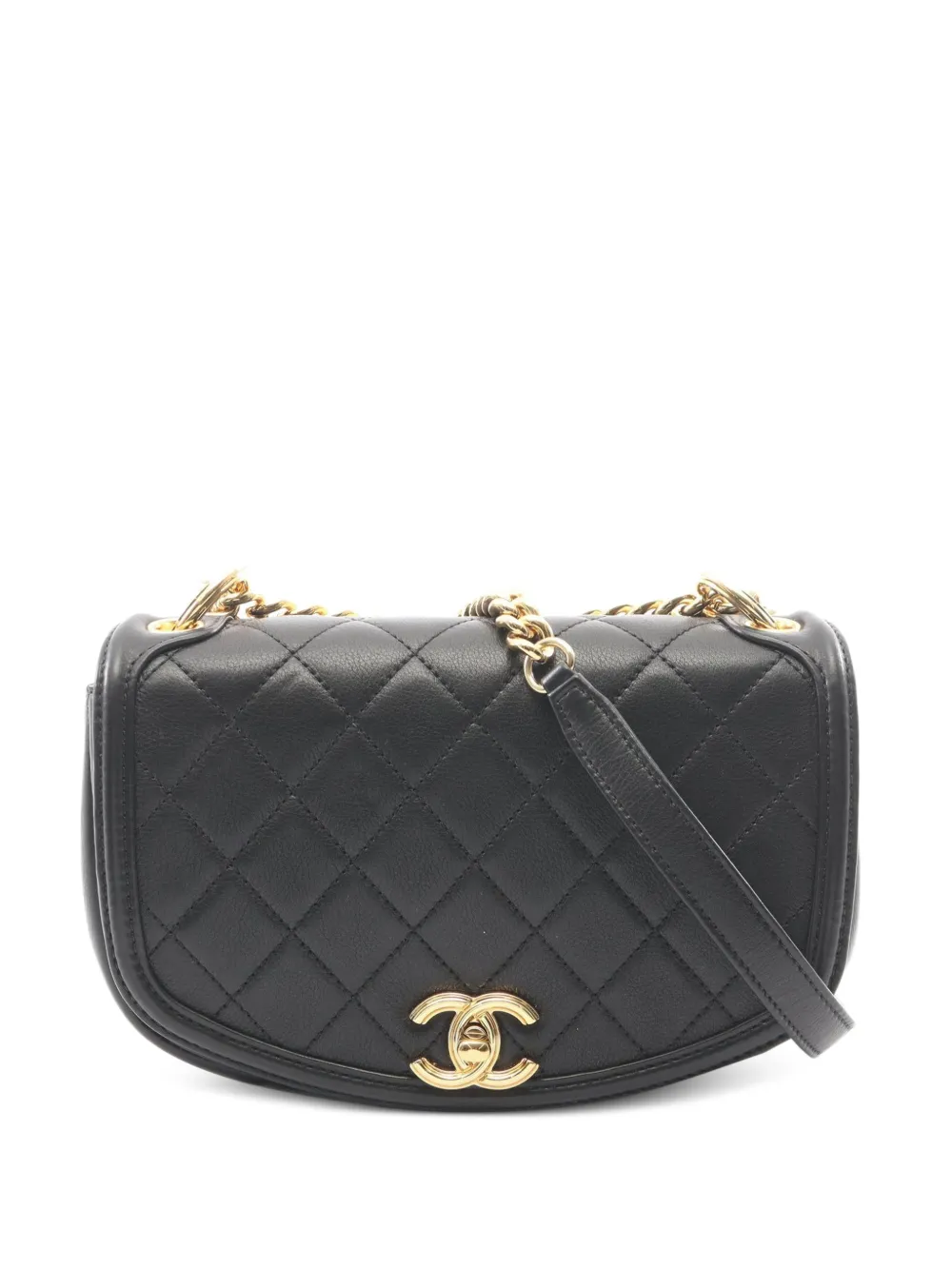 CHANEL Pre-Owned 2019 Matelassé shoulder bag - Nero