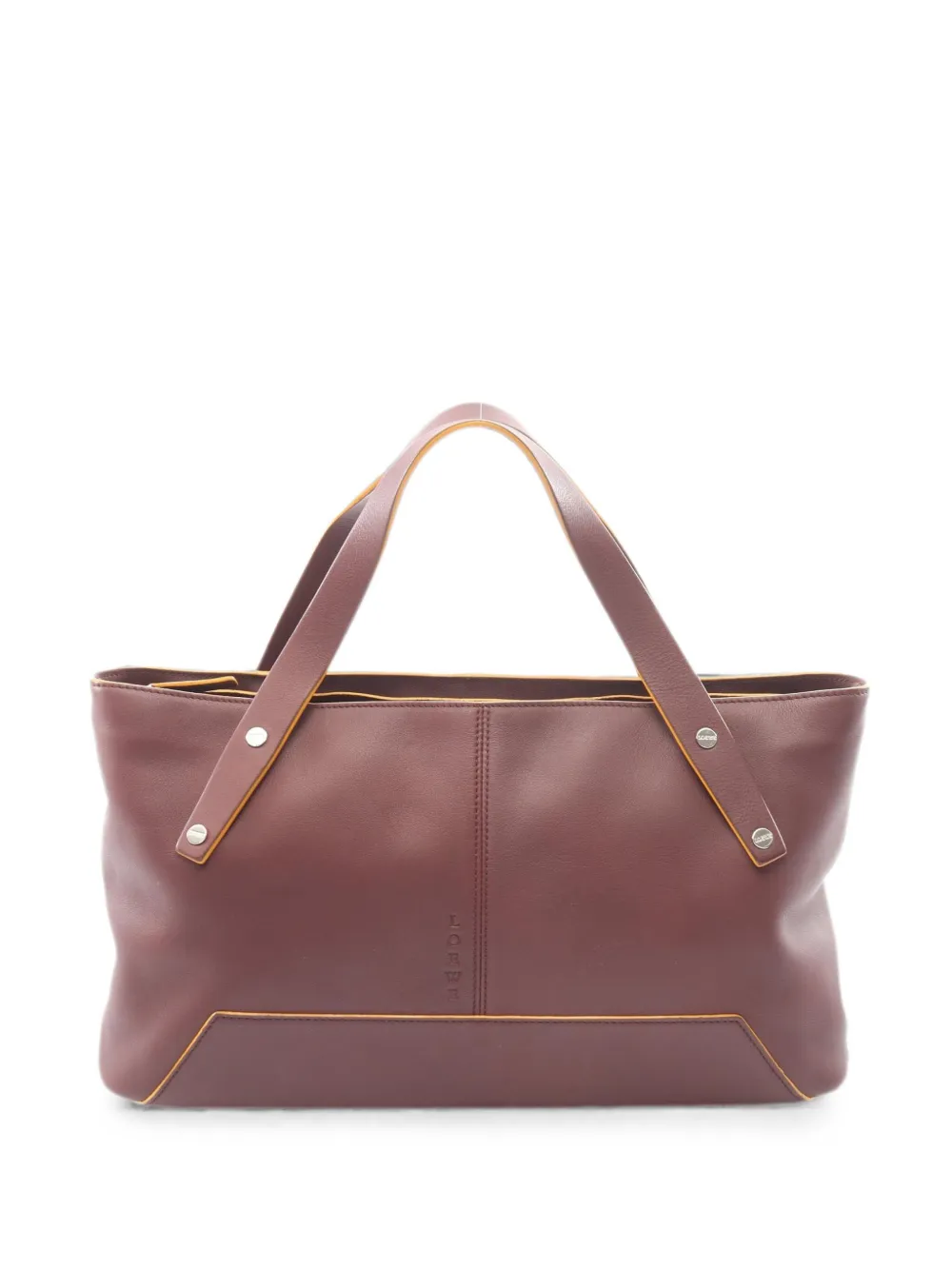 Loewe Pre-Owned 2010s leather handbag - Brown