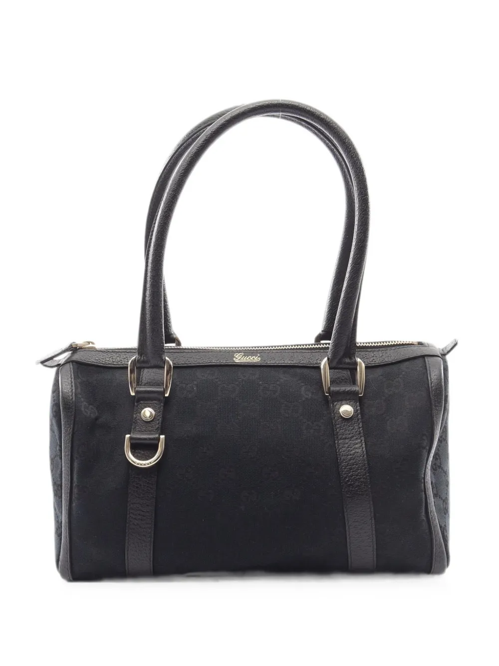 Gucci Pre-Owned 2000s Abby GG mini canvas handbag - Black