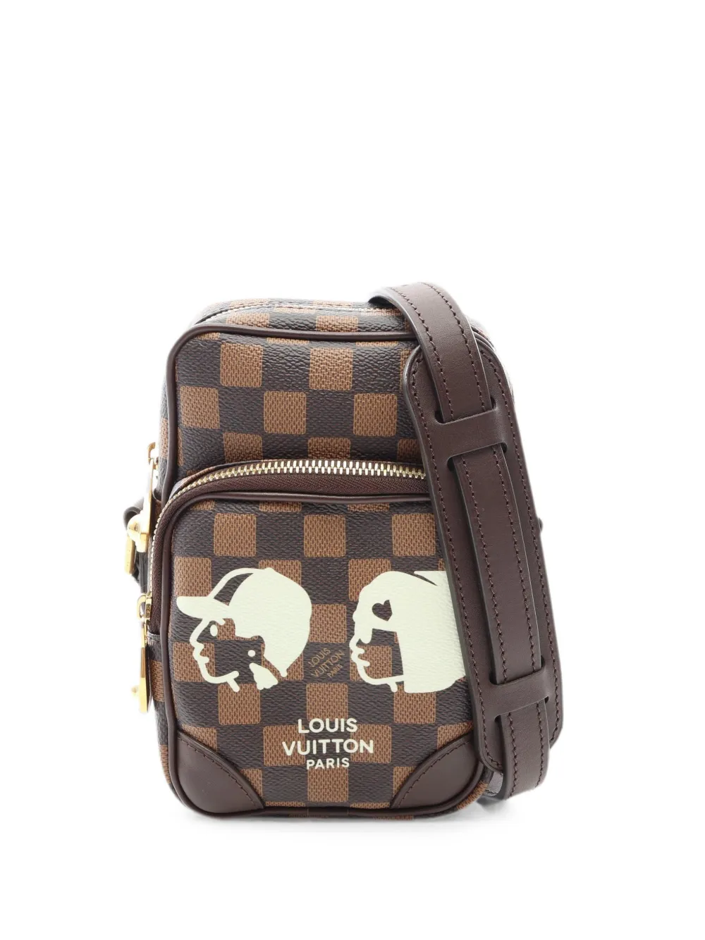 Louis Vuitton Pre-Owned Amazon Damier Friendship shoulder bag - Brown