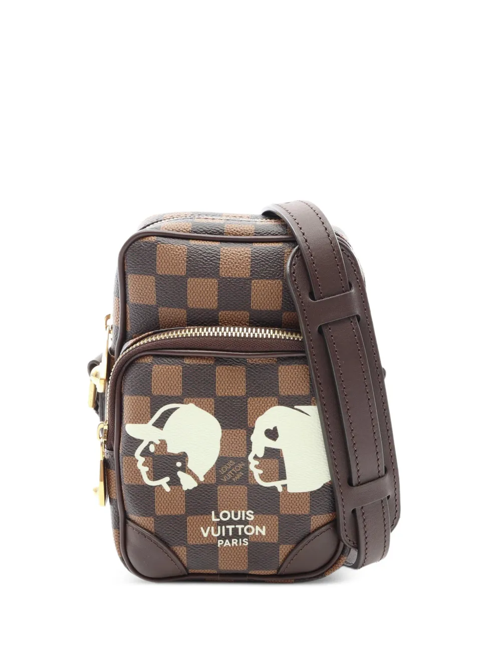 Louis Vuitton Pre-Owned Amazon Damier Friendship shoulder bag - Marrone