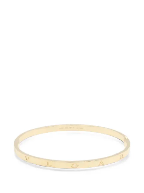 Bvlgari Pre-Owned 2010s B-zero1 engraved bracelet