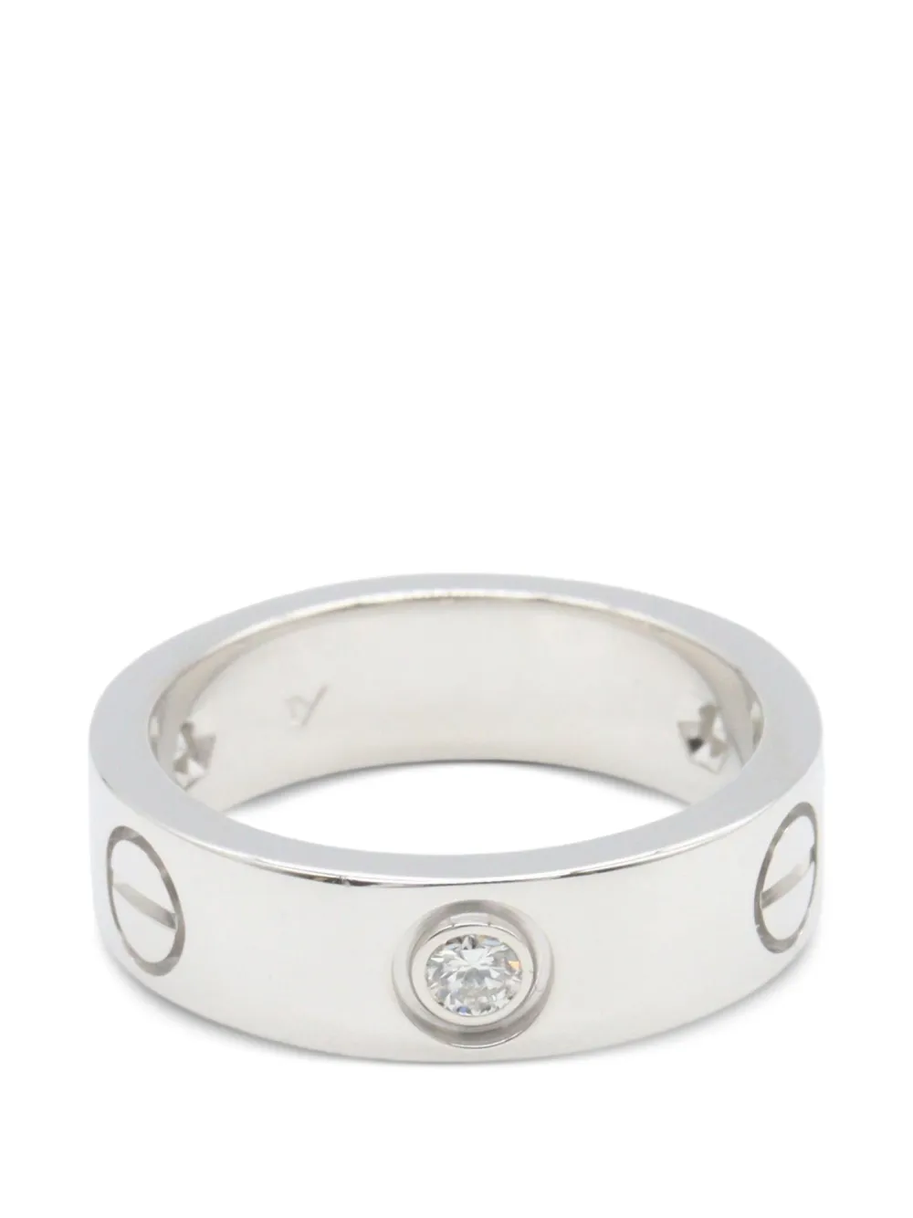 Cartier 2010s Love diamond ring - Argento