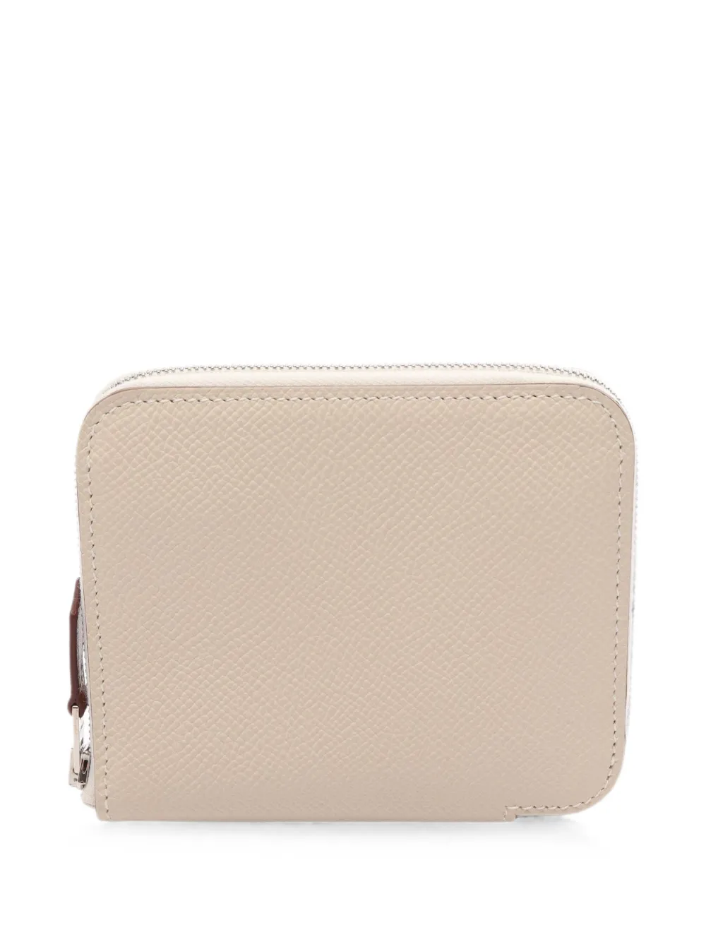 Hermès Pre-Owned 2022 Azap Compact Epsom leather wallet - Nude