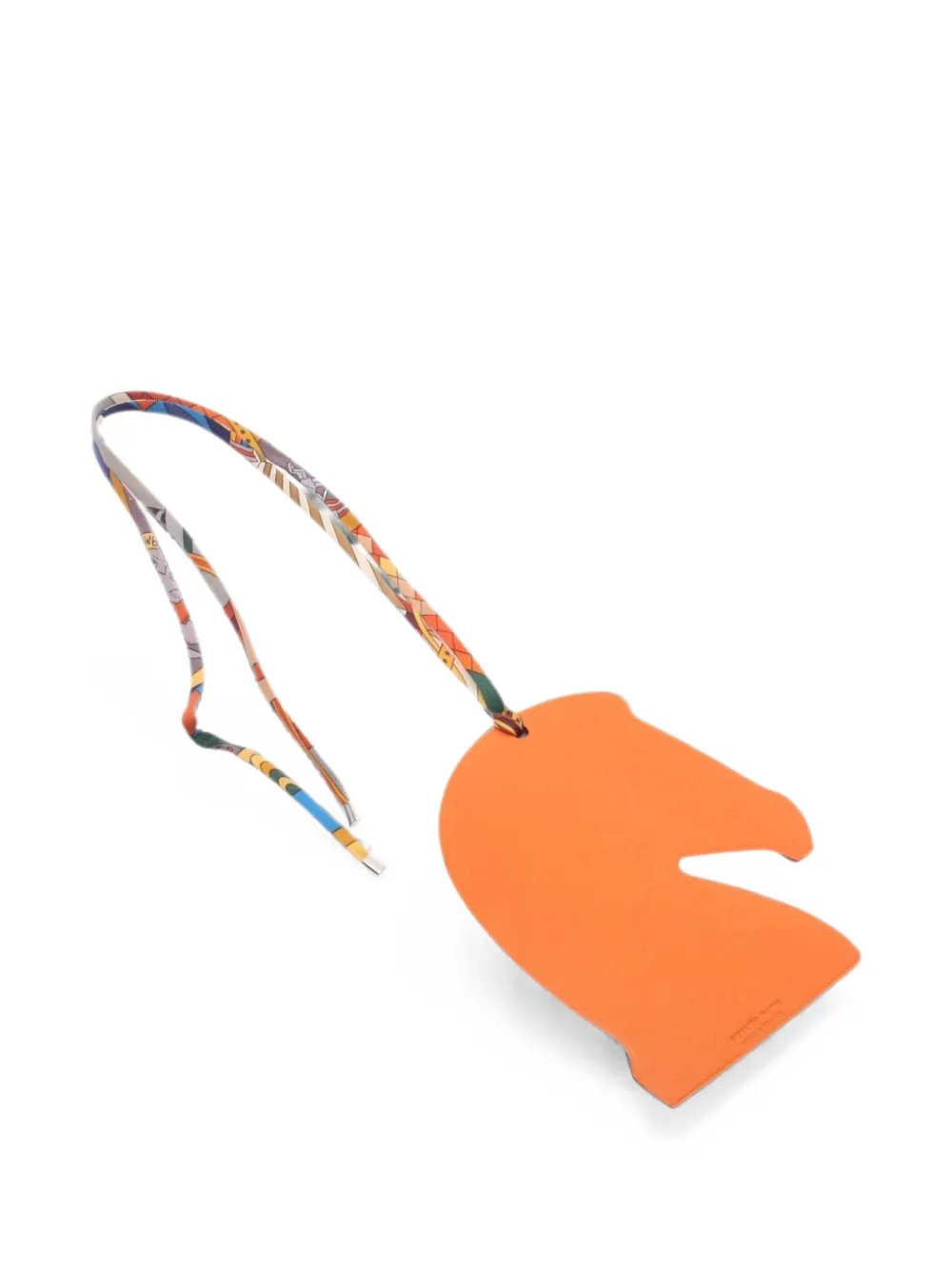Hermès Pre-Owned 2010s Samarkand bag charm - Orange