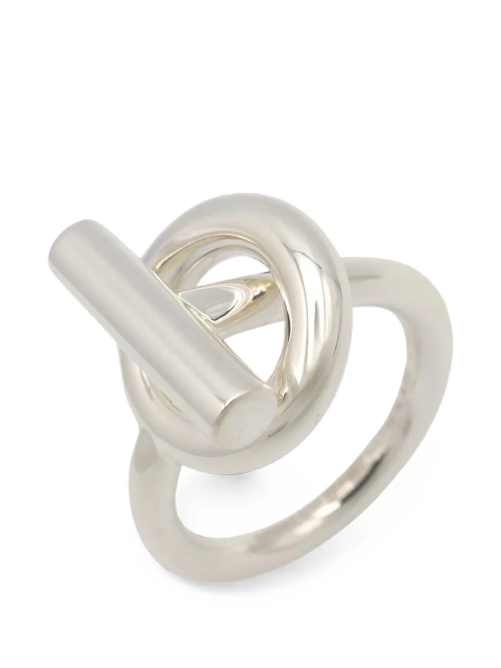 Hermès Pre-Owned 2010s PM Échappée ring - Silver