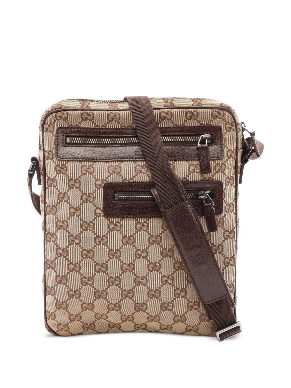 Gucci Pre-Owned 2000s GG canvas shoulder bag - Toni neutri