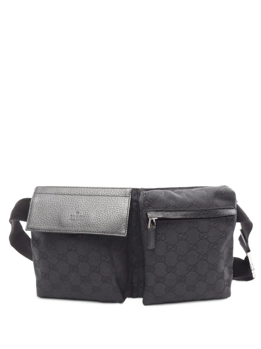 Gucci Pre-Owned 2010s GG canvas belt bag - Nero