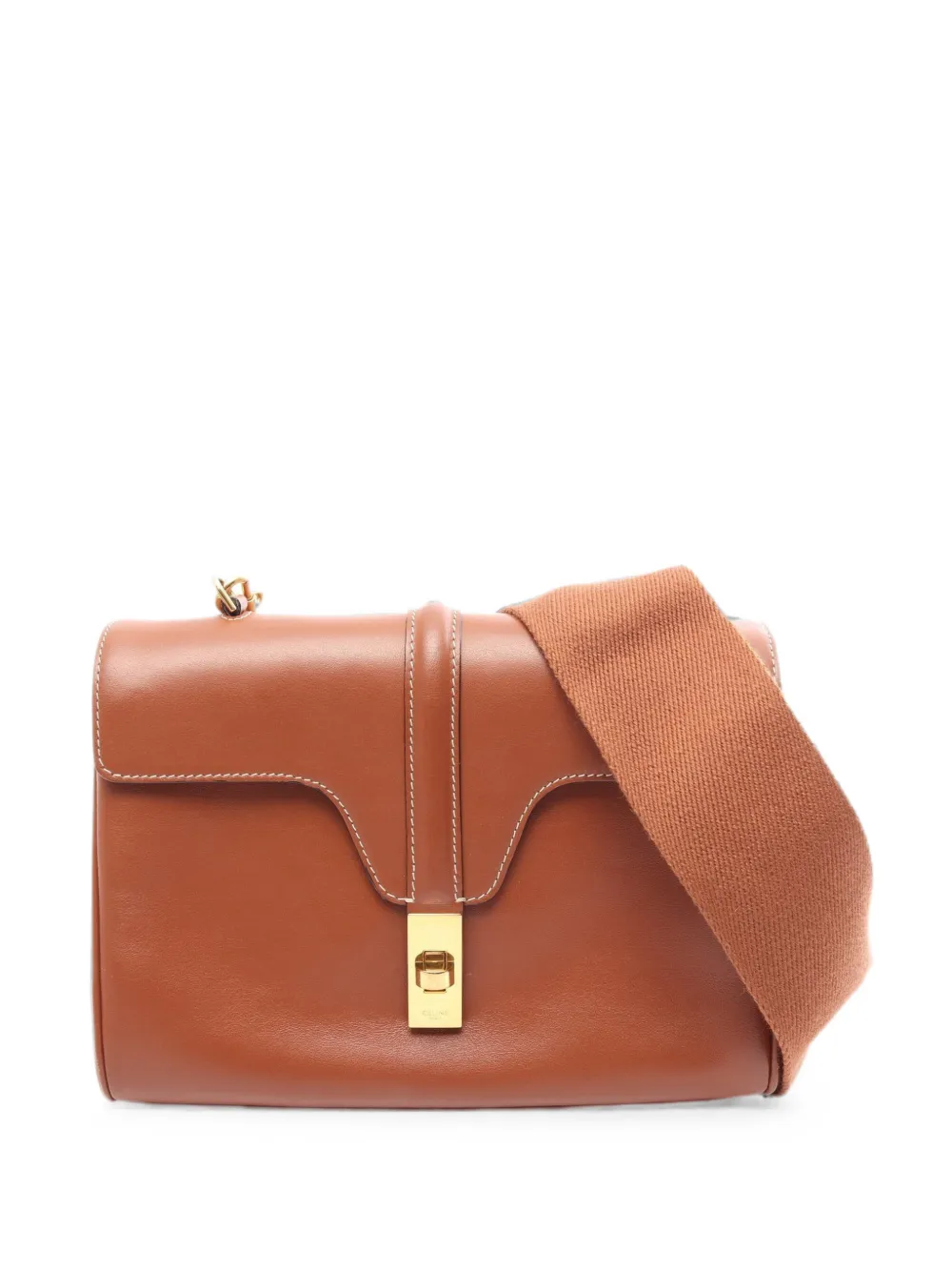 Celine Pre-Owned 2000s 16 Teen Soft shoulder bag - Brown