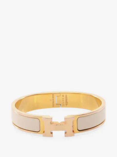 Hermès Pre-Owned 2000s PM Clic Clac H enamel bracelet