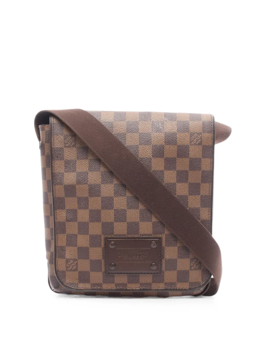 Louis Vuitton Pre-Owned 2009 PM Brooklyn Damier ebene shoulder bag - Brown
