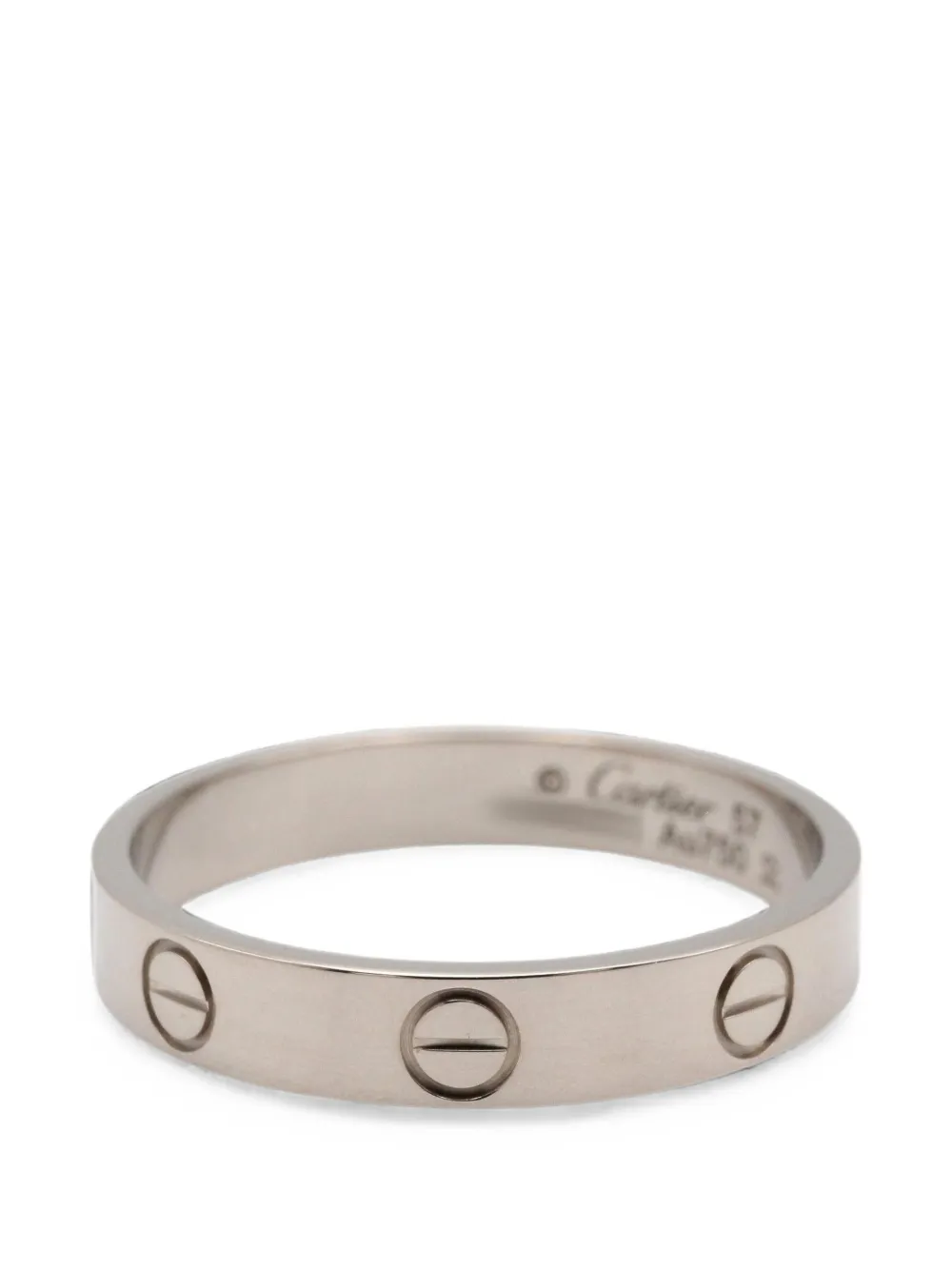 Cartier 2010s mini Love ring - Silber